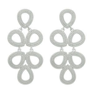 Silver Statement Earrings